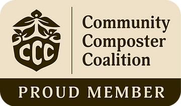 Community Composter Coalition proud member badge