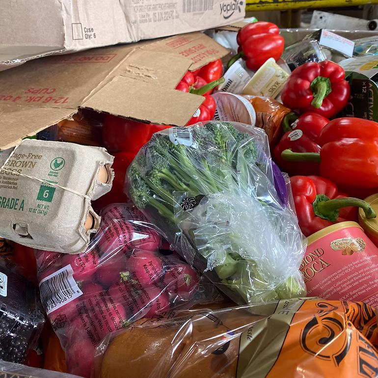 Wasted fruit discarded as food waste